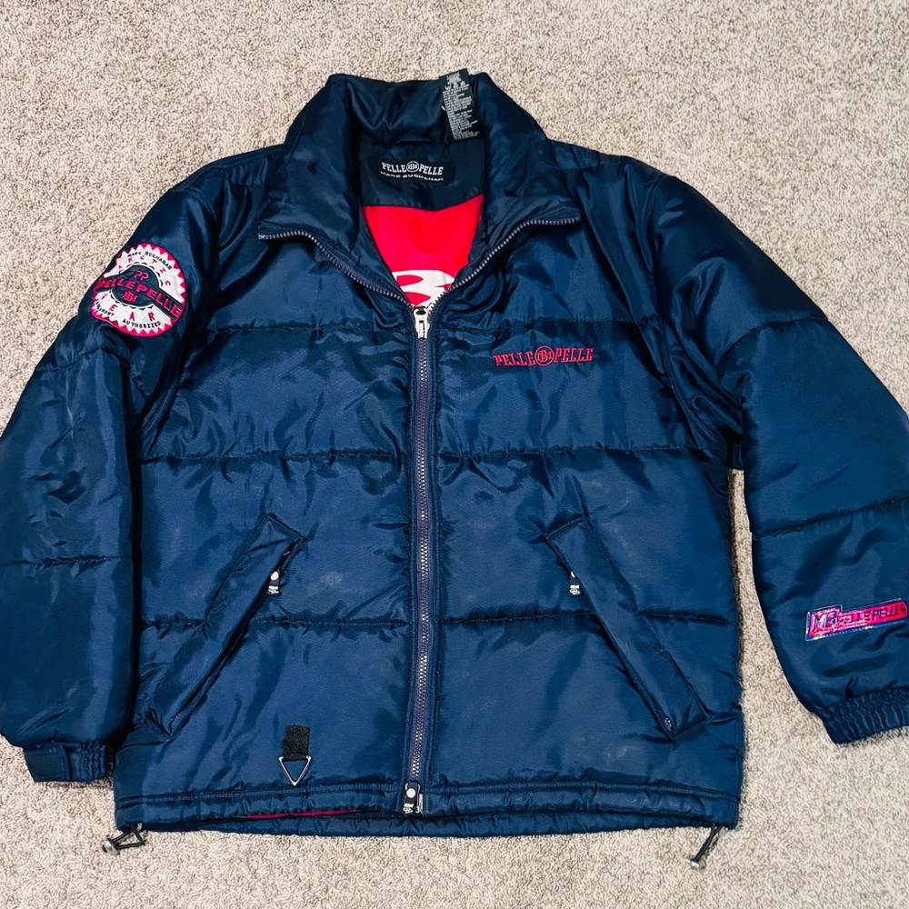 Marc Buchanan Pelle Pelle Down Puffer Jacket size Large (L, 42-44).